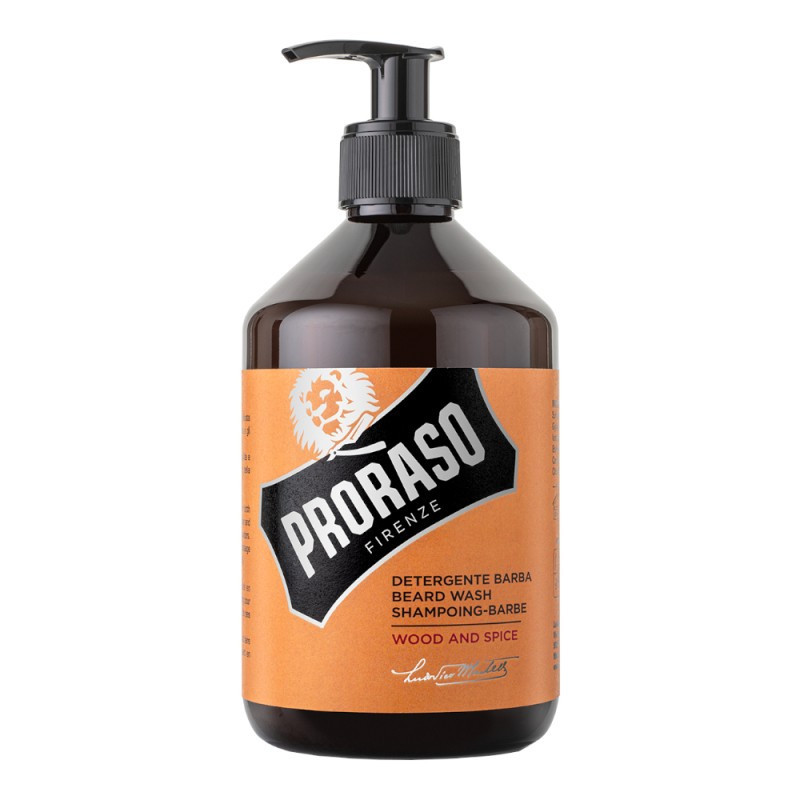 Wood &amp; Spice Beard Wash Barzdos šampūnas, 500ml