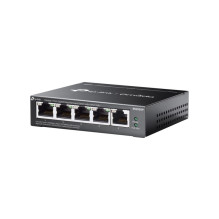 TP-Link Omada 5 prievadų gigabito lengvai valdomas komutatorius su 4 prievadų PoE+