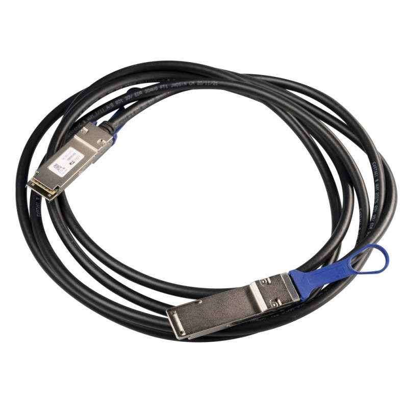 MIKROTIK 100 Gbps QSFP28 tiesioginio prijungimo kabelis, 3 m