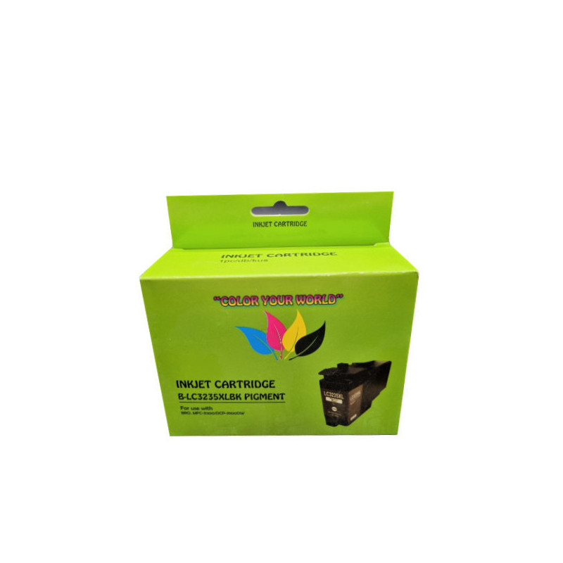 Analog cartridge Brother LC3235XL BK Green box