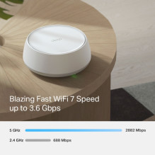 TP-LINK BE3600 viso namo „Mesh WiFi“ sistema, skirta „Deco BE25“, 2 vnt. pakuotėje