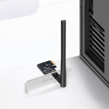 TP-LINK AC600 Wireless Dual Band PCI Express Adapter Archer T2E TP-LINK AC600 Wireless Dual Band PCI Express Adapter Archer T2E