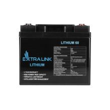 EXTRALINK LiFePO4 Battery 12.8V 60Ah