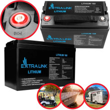 EXTRALINK LiFePO4 akumuliatorius 12,8 V 160 Ah