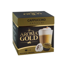 Coffee capsules AROMA GOLD Cappuccino 186, 4g.