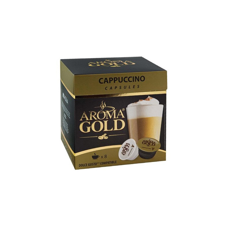 Coffee capsules AROMA GOLD Cappuccino 186, 4g.