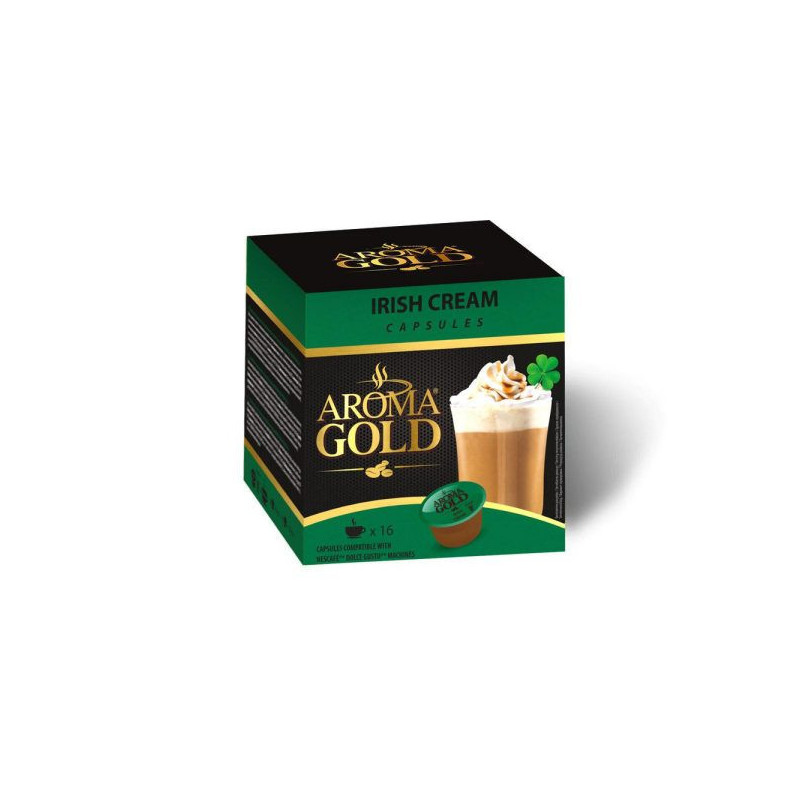 Kavos kapsulės AROMA GOLD Irish Cream 256g.