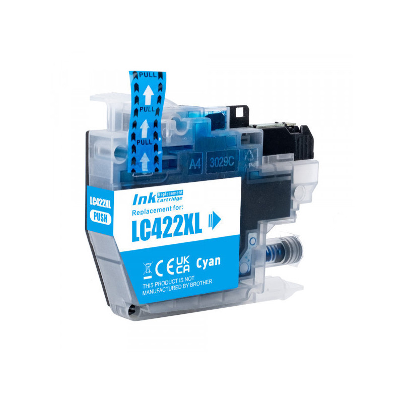 Analog cartridge Brother LC422 XL, Blue