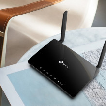 TP-LINK 4G+ Cat6 AC1200 belaidis dviejų dažnių gigabito maršrutizatorius Archer MR500 TP-LINK 4G+ Cat6 AC1200 belaidis dviejų dažnių gigabito maršrutizatorius Archer MR500