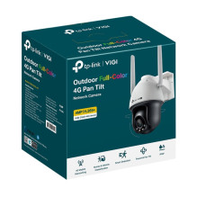 TP-LINK VIGI 4MP lauko spalvota 4G tinklo kamera su pasukamu ir horizontaliu kampu, 4 mm