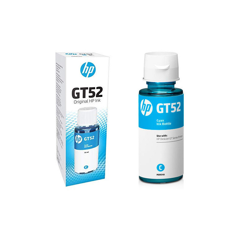 OEM rašalas HP GT52 (M0H54AE) Cyan