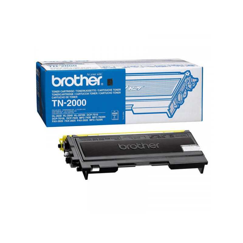 OEM kasetė Brother TN-2000 Black (TN2000)