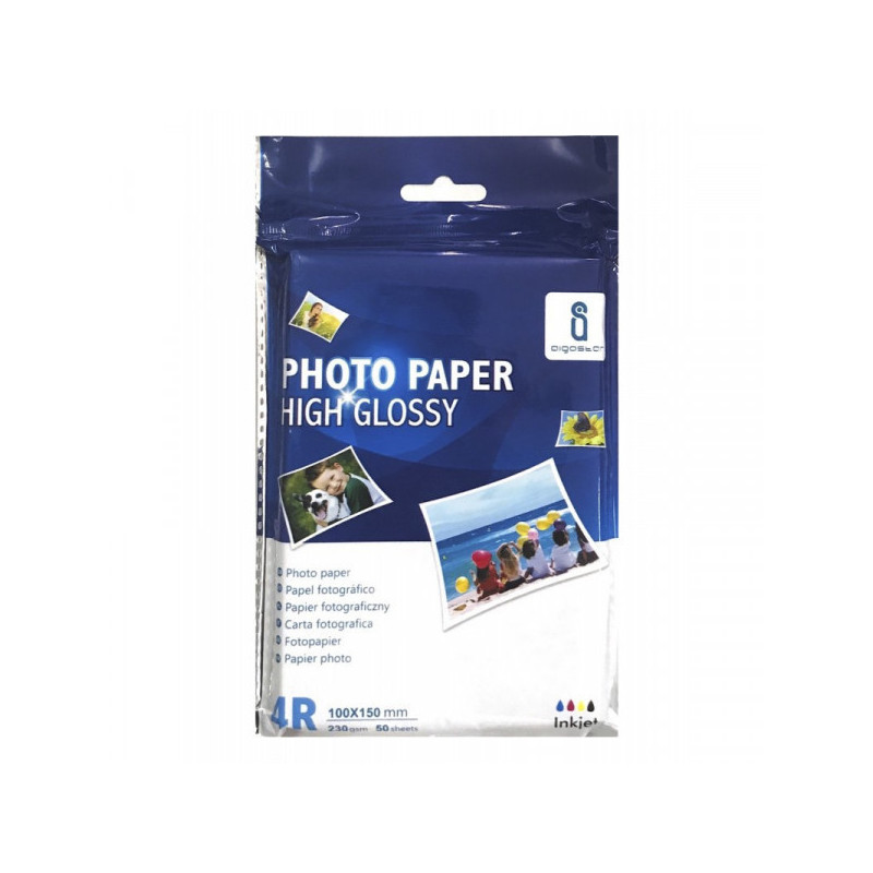 AIGOSTAR Glossy Photo Paper, 50 sheets, 230g., A6
