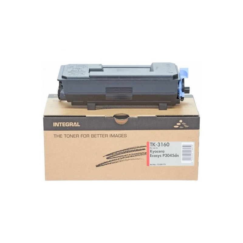 Integral kasetė Kyocera TK-3160 BK (12100173)