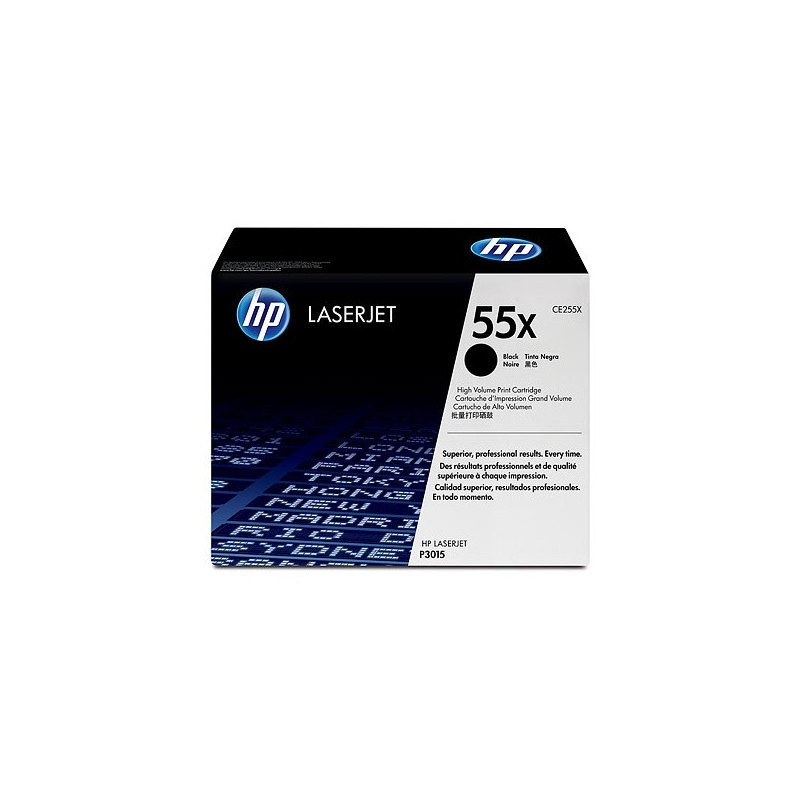 OEM kasetė HP No.55X Black (CE255X)