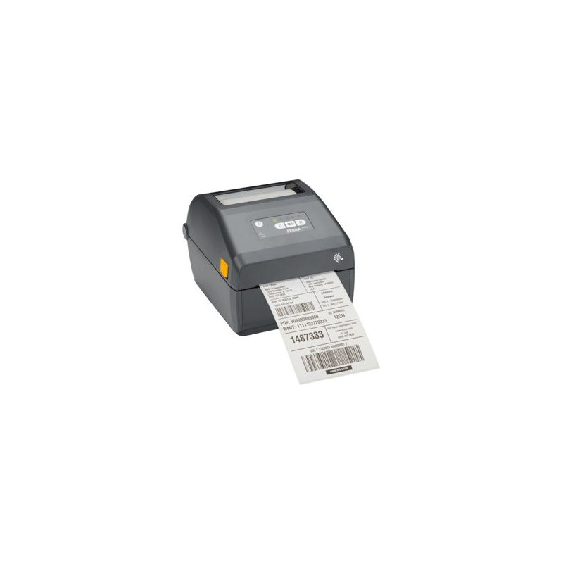 Zebra ZD421c, cartridge, 8 dots / mm (203 dpi), RTC, EPLII, ZPLII, USB, USB Host, BT (BLE), Ethernet, grey
