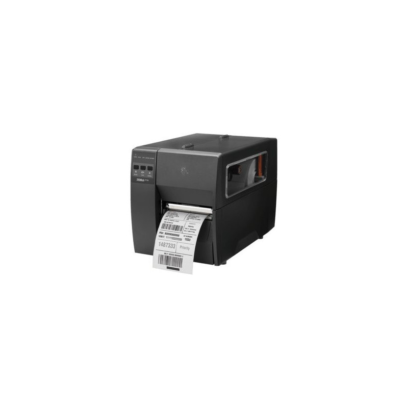 Zebra ZT111, 8 dots / mm (203 dpi), EPL, EPLII, ZPL, ZPLII, USB, USB Host, RS232, BT (BLE), Ethernet