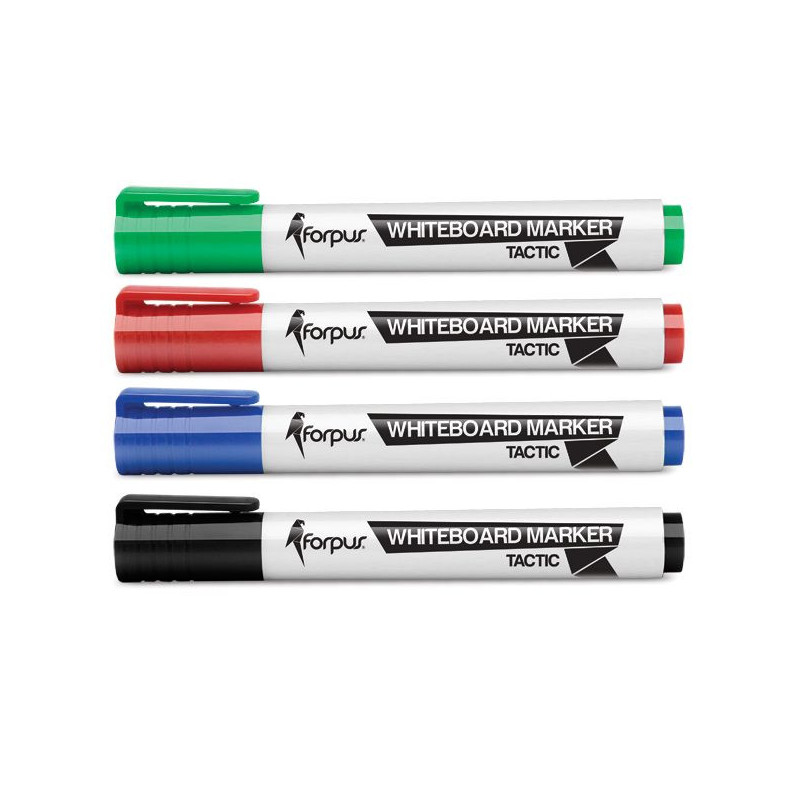 Whiteboard marker Forpus, black, 3mm