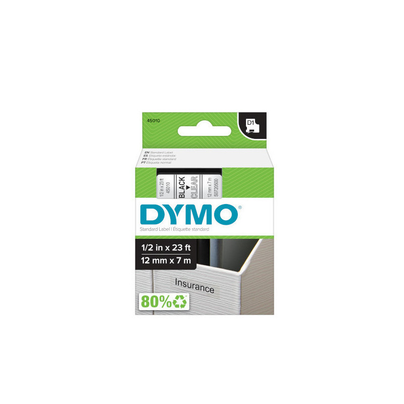 OEM juostelė Dymo S0720500 D1 (12mm x 7m)