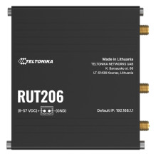 TELTONIKA dviejų SIM kortelių 4G LTE Cat4 pramoninis korinio ryšio „Wi-Fi 4“ maršrutizatorius, RS232 ir RS485 nuoseklios