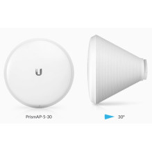 UBIQUITI airMAX® ac Beamwidth Sector Isolation Antenna Horn, 30 degrees UBIQUITI airMAX® ac Beamwidth Sector Isolation Antenna Horn, 30 degrees