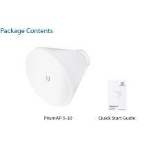 UBIQUITI airMAX® ac spindulio pločio sektoriaus izoliavimo antenos ragas, 30 laipsnių