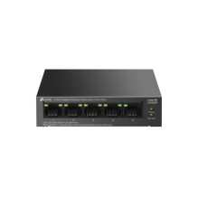 TP-LINK 5 prievadų gigabito darbalaukio komutatorius su 4 prievadų PoE+