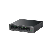 TP-LINK 5 prievadų gigabito darbalaukio komutatorius su 4 prievadų PoE+