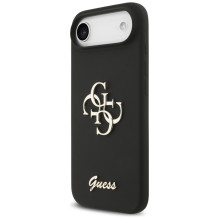 „Guess“ silikoninis „Big 4G Script“ dėklas, skirtas „iPhone Air“ – juodas