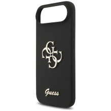 „Guess“ silikoninis „Big 4G Script“ dėklas, skirtas „iPhone Air“ – juodas