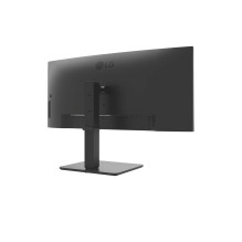 LCD Monitor, LG, 34 ", 3440 x 1440 pixels, Wide Quad HD, Native aspect ratio 21:9, LCD, Curved, 34BA75QE-B
