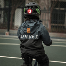 Rockbros TS-61 10110061003 Children's Bike Helmet with Detachable Chin Size S (48-54) - Green