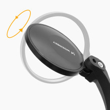 Wozinsky WLR-01I Rearview Left Bicycle Mirror - Black