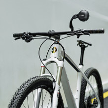 Wozinsky WLR-01I Rearview Left Bicycle Mirror - Black