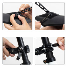 Wozinsky WZB-01 Universal Fender Set - Black