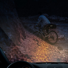 Wozinsky WSR-01B dviračio krepšys bagažinei 9 l – juodas