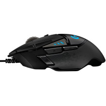 LOGITECH G502 Corded Gaming Mouse - HERO - BLACK - USB - EER2