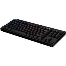 LOGITECH G PRO TKL Corded Mechanical Gaming Keyboard - BLACK - US INT'L - USB - CLICKY