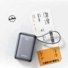 Joyroom JR-PBF29 20000mAh 22.5W Powerbank with Double Cable - Black