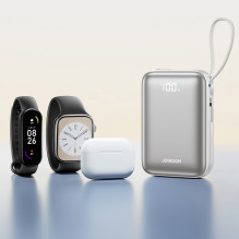 Joyroom JR-PBF29 20000mAh 22.5W Powerbank with Double Cable - White