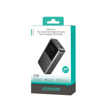 „Joyroom JR-QP192 Star Series Mini 20000mAh 22.5W“ išorinė baterija su skaitmeniniu ekranu – juoda