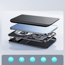 „Joyroom JR-QP192 Star Series Mini 20000mAh 22.5W“ išorinė baterija su skaitmeniniu ekranu – juoda