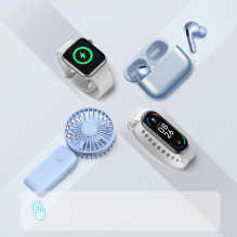 „Joyroom JR-QP192 Star Series Mini 20000mAh 22.5W“ išorinė baterija su skaitmeniniu ekranu – juoda