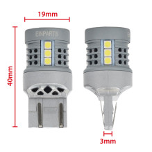 LED BULBS W21 / 5W 7443 16 SMD 3030 6000K - 2 PCS