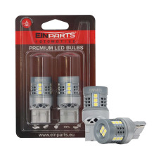 LED BULBS W21W 7440 16 SMD 3030 6000K - 2 PCS