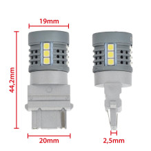 LED BULBS P27W 3156 16 SMD 3030 6000K - 2 PCS
