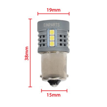 LED lemputės P21W 1156 16 SMD 3030 6000K - 2 vnt.