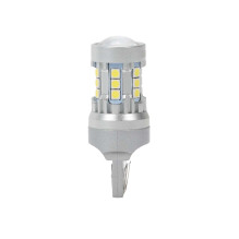 LED BULBS W21 / 5W 7443 20 SMD 3030 6000K - 2 PCS