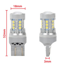 LED BULBS W21 / 5W 7443 20 SMD 3030 6000K - 2 PCS