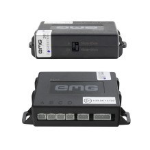 Parkavimo jutikliai su M8 ekranu galiniam bamperiui - EMG-PS41M8 juodi